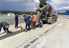 Монтажные работы на участке компостирования КПО "Дон", (Кашира), июнь 2022 г - фото 2